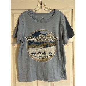 Official Yellowstone, Dutton ranch, Montana, women’s T-shirt, large